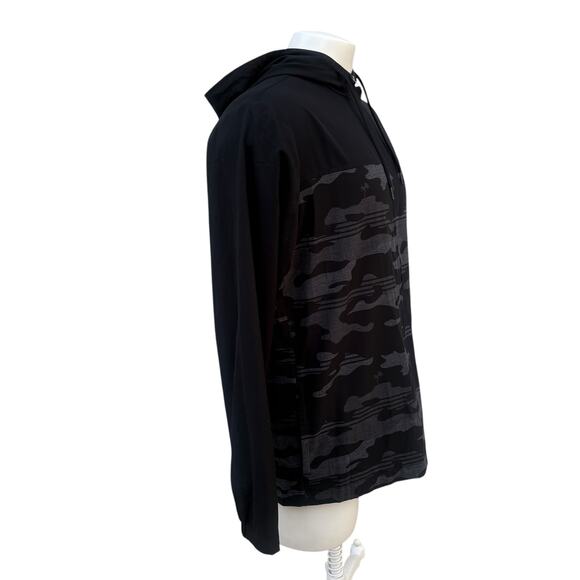 Travis Mathew Camo Tech Golf Hoodie Sz L Black - Picture 6 of 11